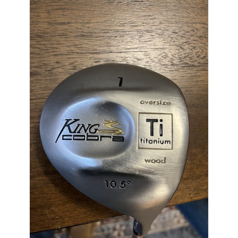 King Cobra Ti Titanium Oversize Driver 10.5° 1-Wood RH Graphite Shaft Stiff
